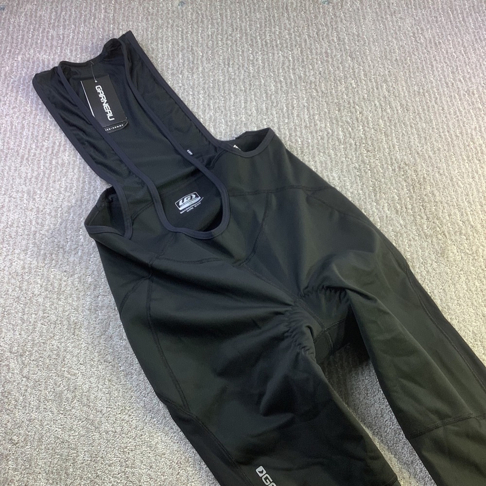 Louis Garneau Providence 2 Mens Cycling Bib Tights Black Size Large 1069135 NWT